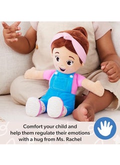 General Ms. Rachel - Hug & Cozy Throw Pillow Doll, Premium 30cm Plush Toy, Toy for Toddlers 6 Months & Up  - Image 4