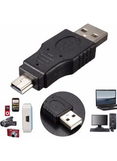 Wozlo 5 Pin USB Male to USB Male - Mini USB Converter  - Image 2