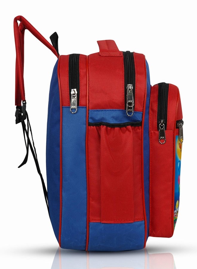 RBM New Superhero Theme Printed Kids School Bag | Waterproof Cartoon Character Printed Nursery Kids Backpack For Boys And Girls (RHMBAG10) - Image 3