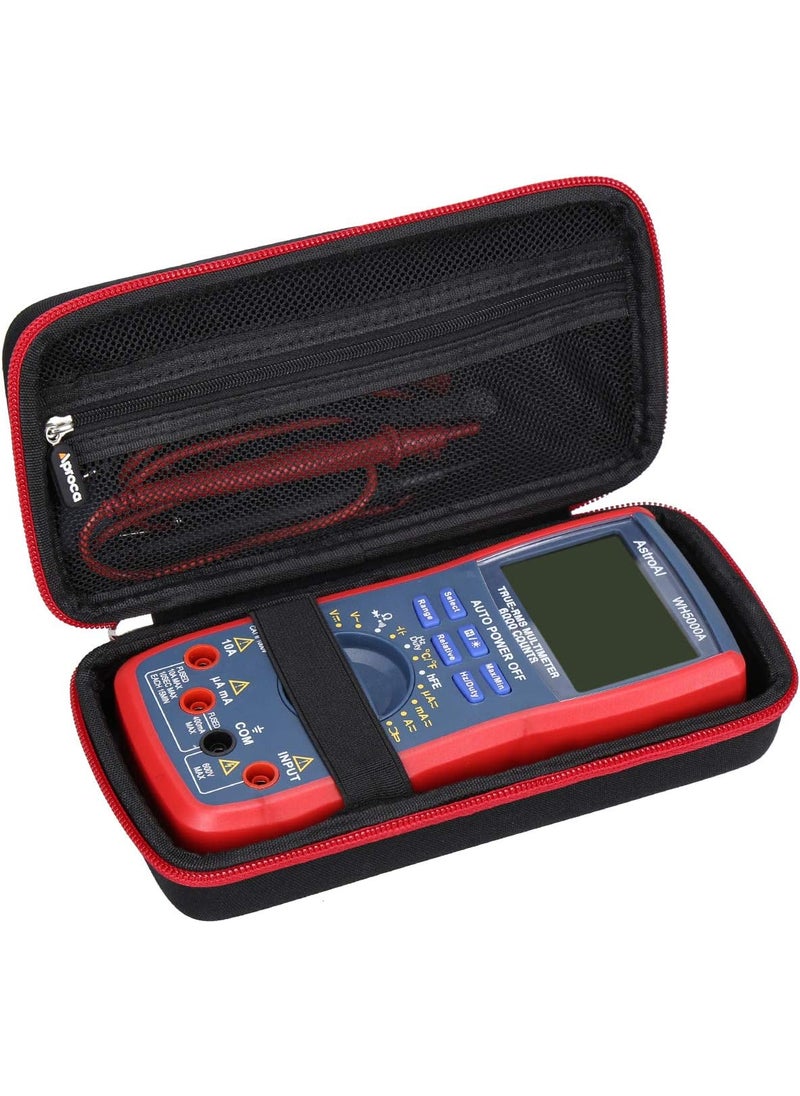 Aproca Aproca Portable Hard Storage Case for AstroAI Digital Multimeter TRMS 6000 Counts Volt Meter and Accessories  - Image 2