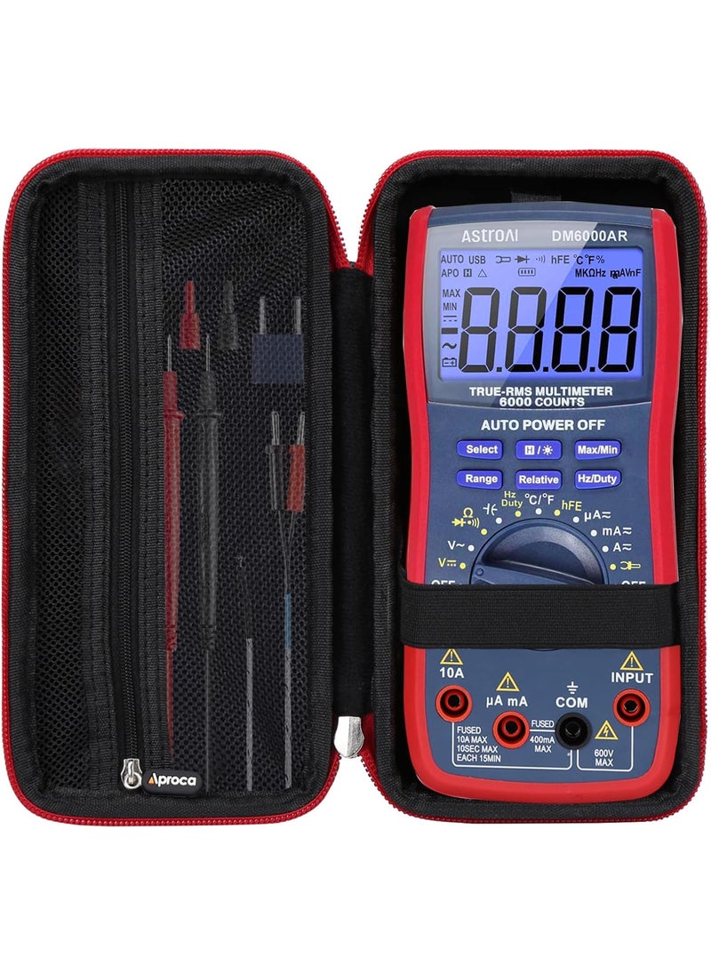 Aproca Aproca Portable Hard Storage Case for AstroAI Digital Multimeter TRMS 6000 Counts Volt Meter and Accessories  - Image 1