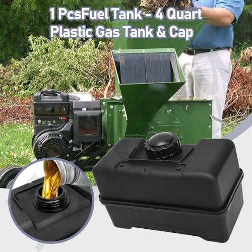 Fennoral 691993 Fuel Tank - 4 Quart Plastic Gas Tank & Cap Compatible with B&S Remote Mounting for Lawn and Garden Equipment Engines and for Remote Mounting, Some Specific Snow Blower, Tiller, Log Splitter - Image 4