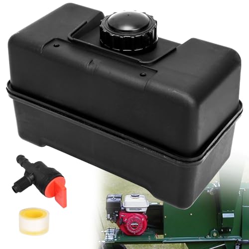 Fennoral 691993 Fuel Tank - 4 Quart Plastic Gas Tank & Cap Compatible with B&S Remote Mounting for Lawn and Garden Equipment Engines and for Remote Mounting, Some Specific Snow Blower, Tiller, Log Splitter - Image 1