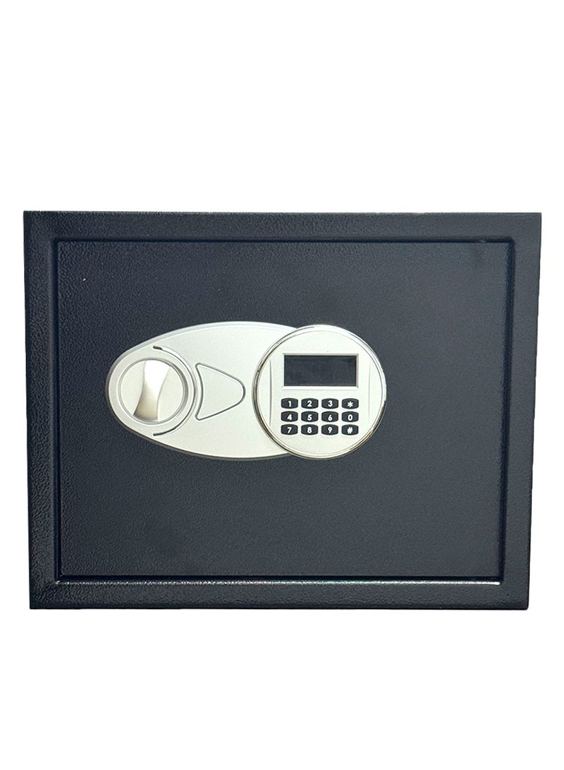 Luxury Fire-Resistant Digital Security Safe With Electronic Number Pad And Lock And Physical  Key 38*30*30 CM - Image 3