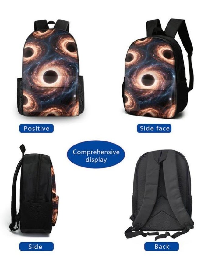 [Super new special offer] Cartoon theme bag three-piece set | double-shoulder + hand-held + storage pen bag | gift self-use good-looking - 1020  - Image 3