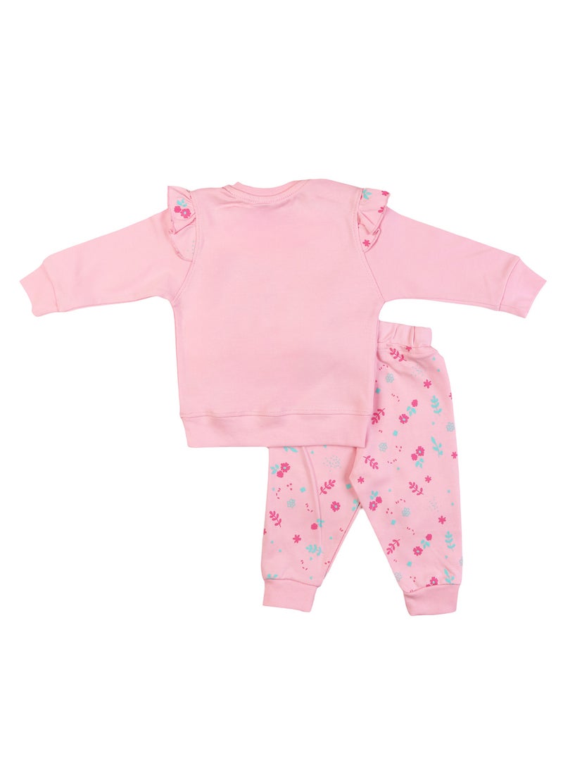 زيركون بيجامة شتوي لحديثي الولادة - 1315 - Image 2