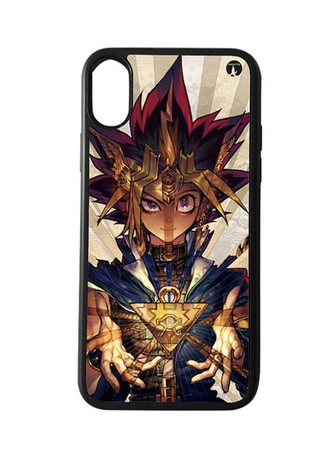 Protective Case Cover For Apple Iphone Xr The Anime Yu Gi Oh (Black Bumper)