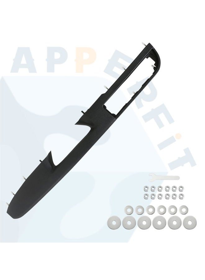 APPERFiT مجموعة إصلاح مقبض سحب مسند الذراع للباب 80994 للجانب الأيسر من لوحة الباب متوافقة مع شيفروليه شيفي أفالانش، سيلفرادو، سوبربان، تاهو / جي إم سي سييرا يوكون 2010-2014 مسند ذراع الباب - Image 3