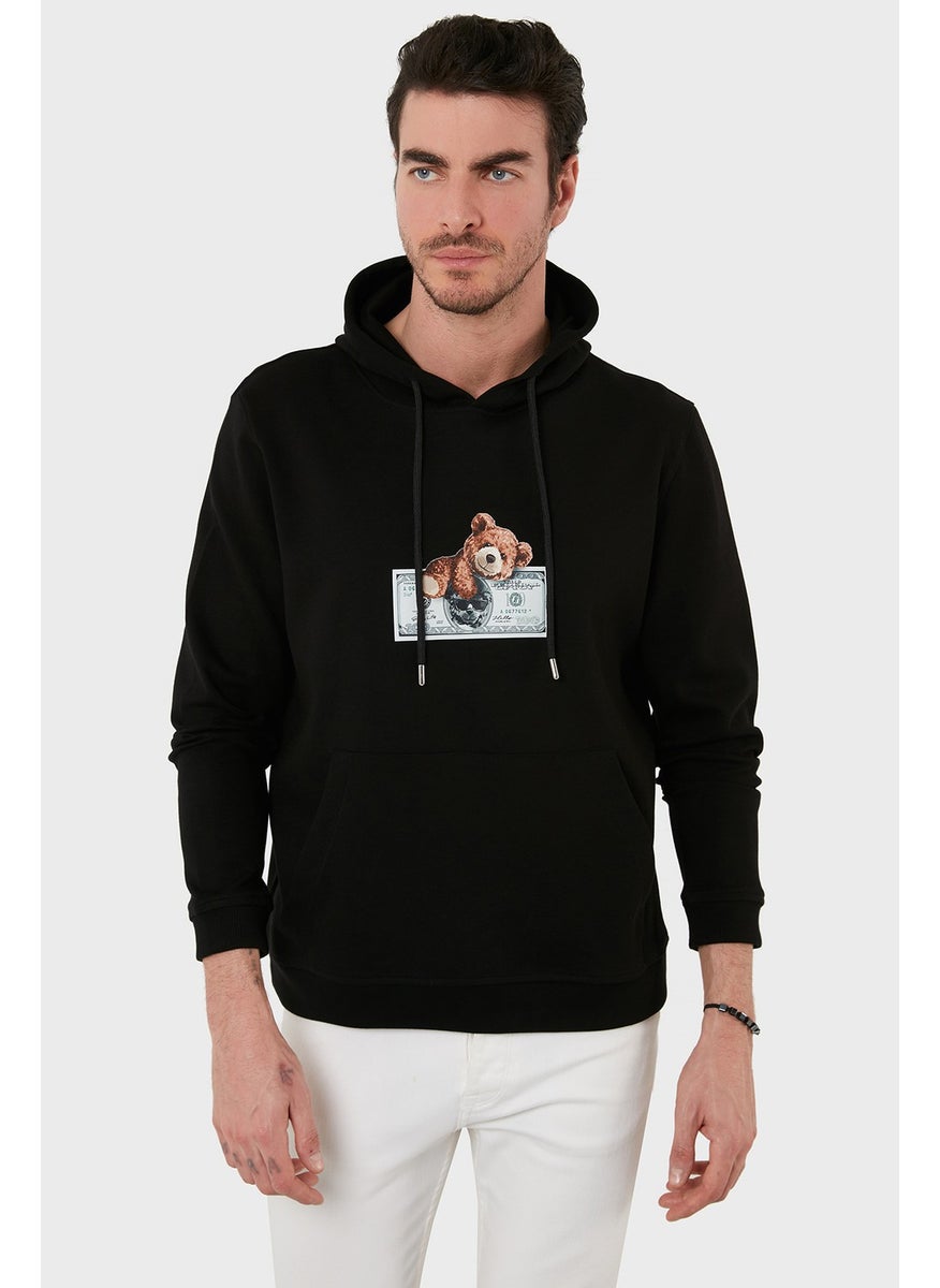 Cotton Printed Kangaroo Pocket Hooded Sweat Men's Sweat 6141004 - pzsku/ZB32932D0178712535DD6Z/45/_/1725721948/a413c249-ee80-4733-921b-a19bf9359585