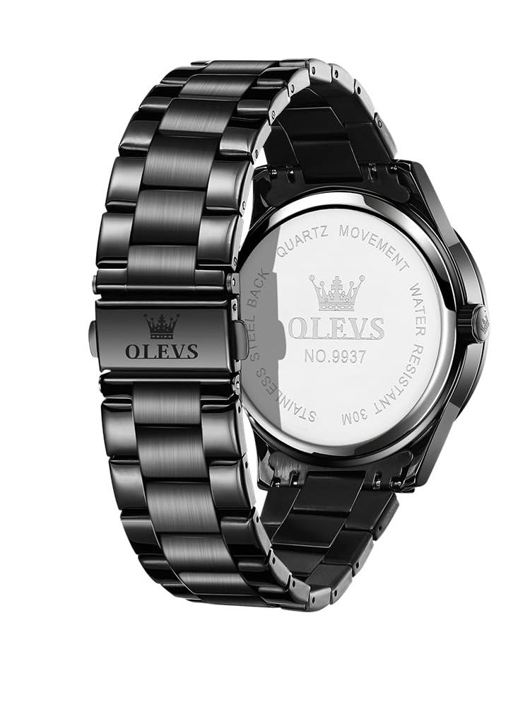 OLEVS Men's Luminous Waterproof Stainless Steel Fashion Watch 9937 - Image 4