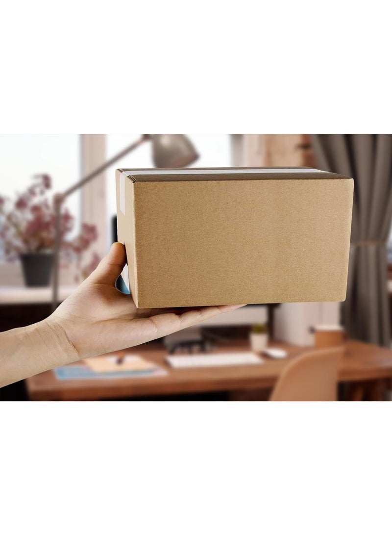 HYFY [25 Pack] Brown Carton Boxes 25x15x15 cm – Recyclable 3-Ply Corrugated Shipping Boxes for Packaging, Moving & Storage Durable Small Cardboard Mailing Boxes for E-commerce, Gifts & General Use - Image 2