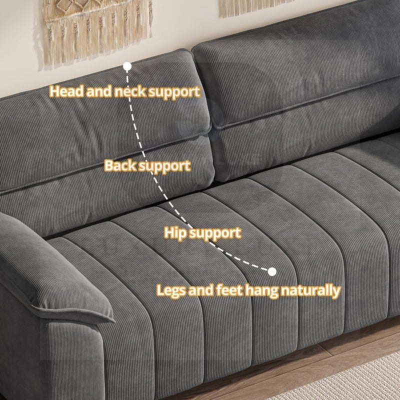 Luxury Luxe Comfy 3-Seater Sofa Couch - Image 3