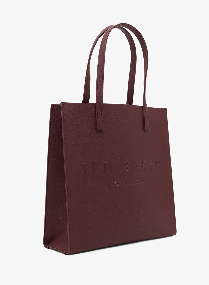 Ted Baker Soocon Crosshatch Large Icon Tote Bag