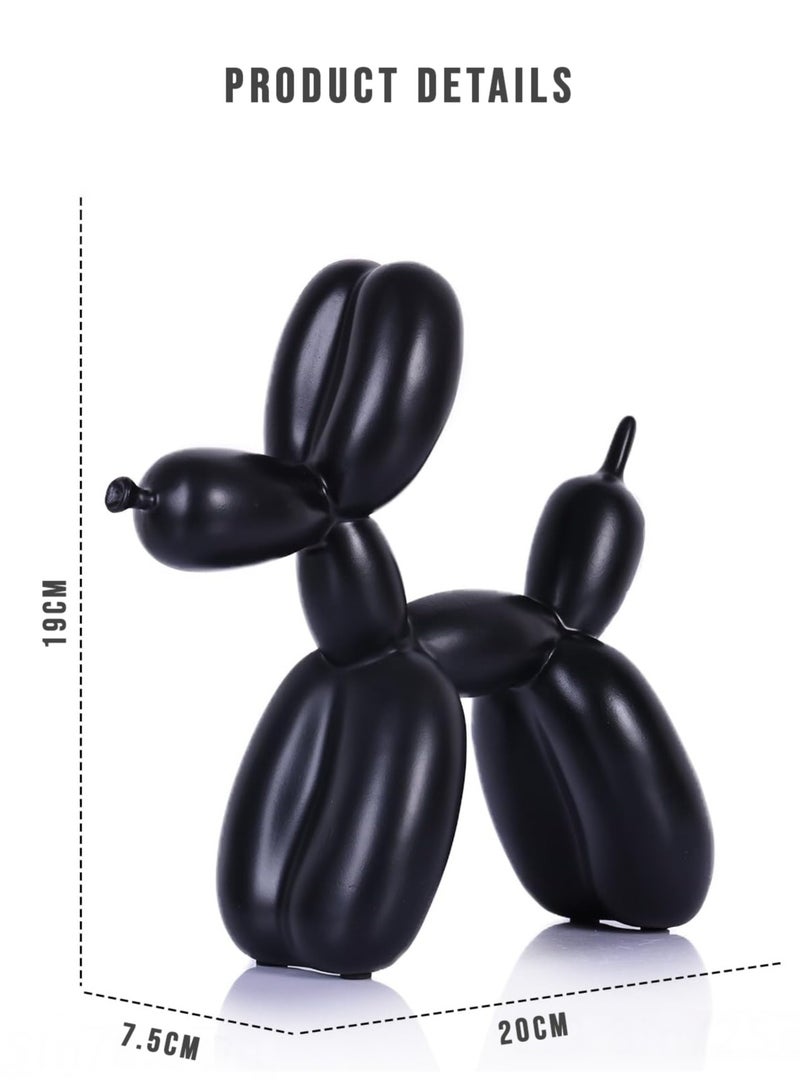 Balloon Dog Decor Statue,Animal for Shelf Preppy Room Decor,Cute Statue Home Decor, Bedroom Modern Sculpture Desk, Decorations Figurines  - Image 4