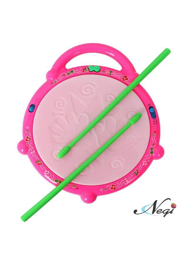 NIBEMINENT Battery Operated Musical Flash Drum - Image 2