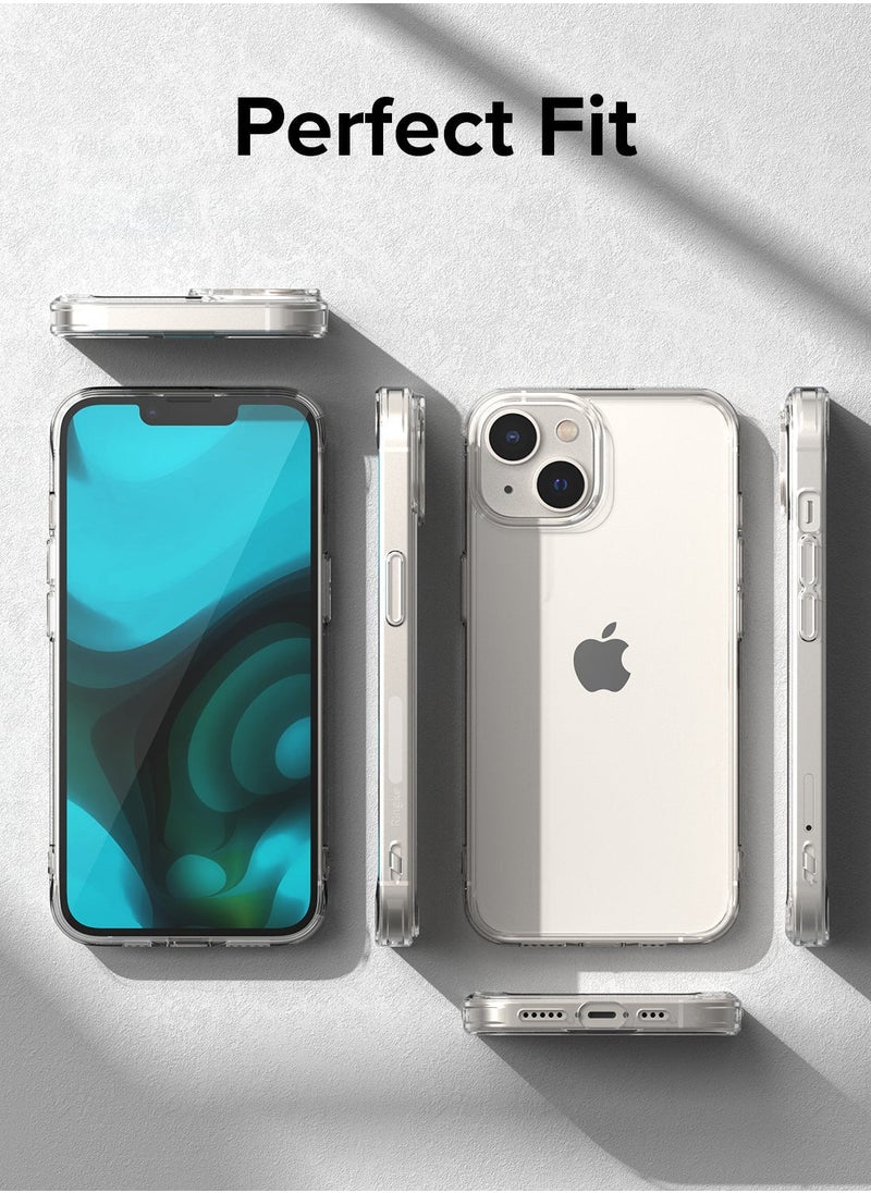 BORTONY iPhone 15 Case 6.1 Inch Crystal Clear Transparent Anti Yellowing Ultra Thin Soft Silicone Flexible TPU Scratch Resistant Shockproof Protective Cover for Apple iPhone 15  - Image 5
