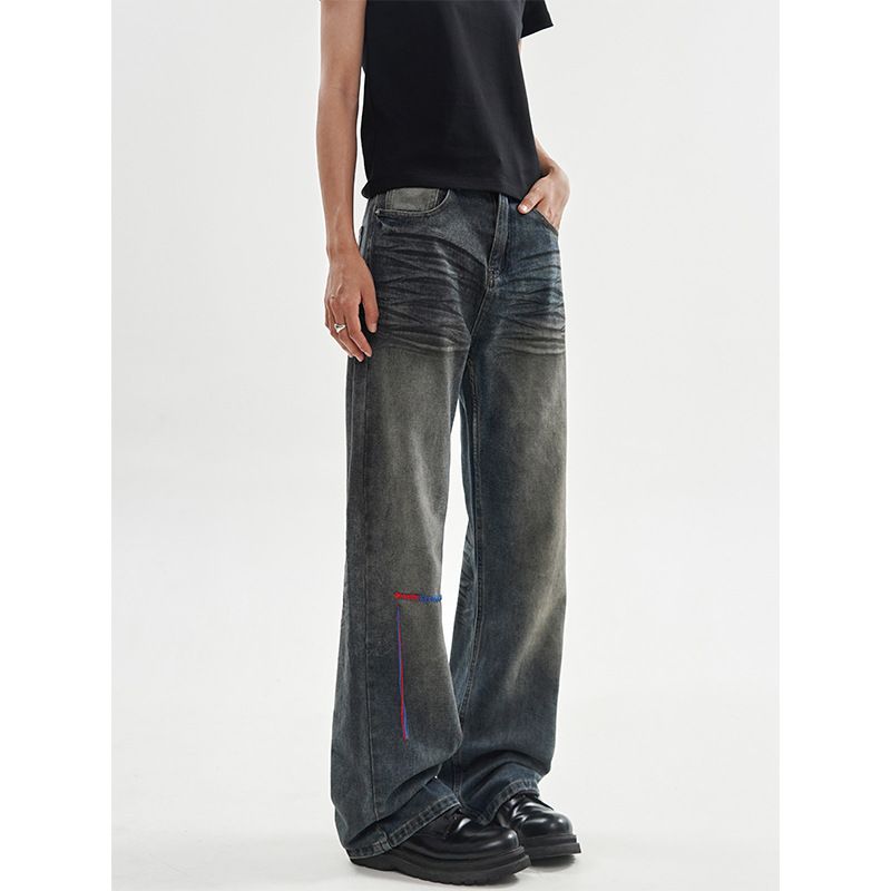 Vintage Classic European-American Design Daily Commute Jeans  Size_S - Image 1