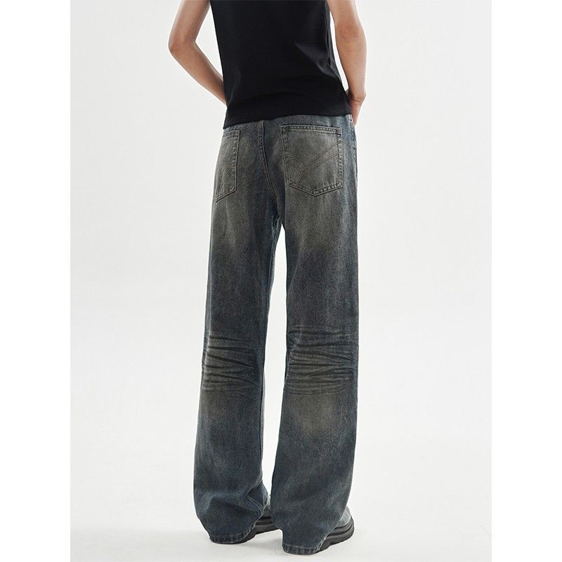 Vintage Classic European-American Design Daily Commute Jeans  Size_S - Image 4