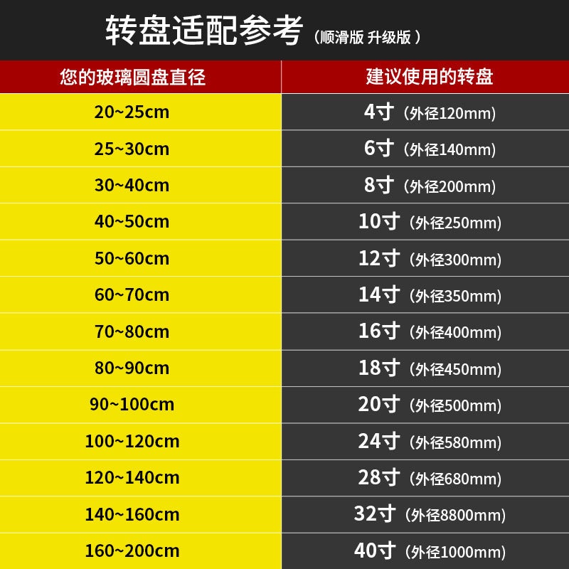 Supply Aluminum Alloy Turntable Display Rack Furniture Special Turntable Table Table Rotating Bearing Glass Rotating Base - Image 3