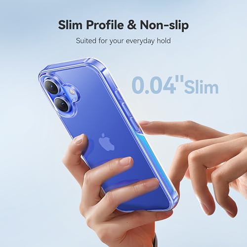CASEKOO for iPhone 16 Plus Case Crystal Clear, [12FT Military-Grade Protection][Never Yellow Technology] Transparent Slim Cover Women Men for iPhone 16 Plus Phone Case 6.7 inch, Clear - Image 5