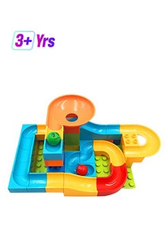NIBEMINENT 52-Piece Marble Run Building Block Toy 3+ Years  - Image 1