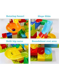 NIBEMINENT 52-Piece Marble Run Building Block Toy 3+ Years  - Image 3