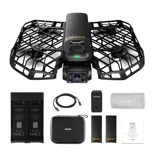 HOVERAir X1 PROMAX 8K Drone with Camera Foldable Action Flying Camera with 42 KMH Follow Speed 10 Fully Automatic Flight Modes Fly Anywhere with OmniTerrain SmoothCapture 20Basic Combo