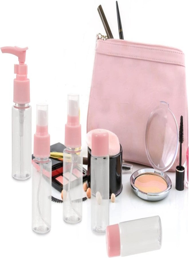 Toxen Travel Bottles Set for Toiletries, Empty Transparent Dispenser Container for Travel Size Cosmetics, Toiletry Bottles Leak Proof Travel Kit for Women Men (H822) - Image 3