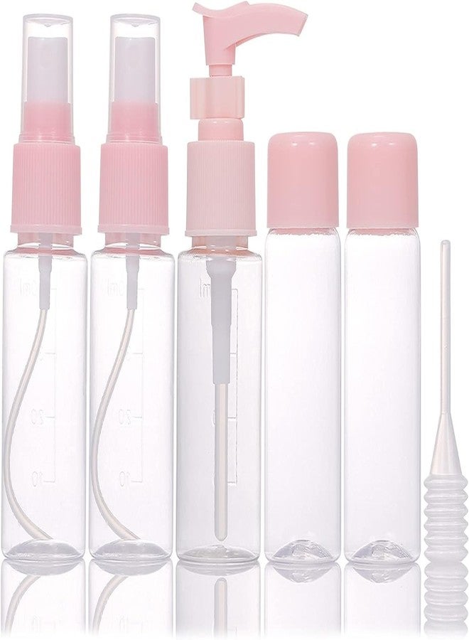 Toxen Travel Bottles Set for Toiletries, Empty Transparent Dispenser Container for Travel Size Cosmetics, Toiletry Bottles Leak Proof Travel Kit for Women Men (H822) - Image 1