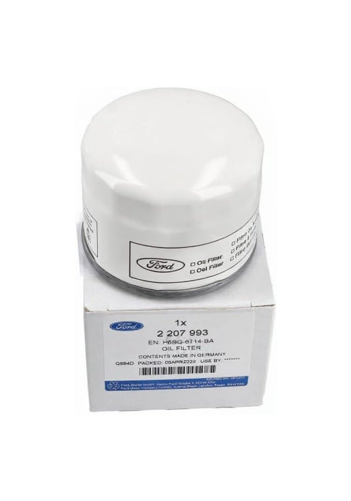 Motorcraft Genuine Ford Oil Filter for 2022 Escape - OEM Part Number 2207993 - Image 2