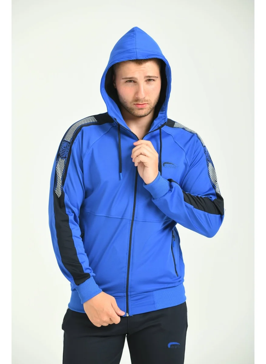 Cramp Spor Sleeve Printed Diving Fabric Tracksuit Set