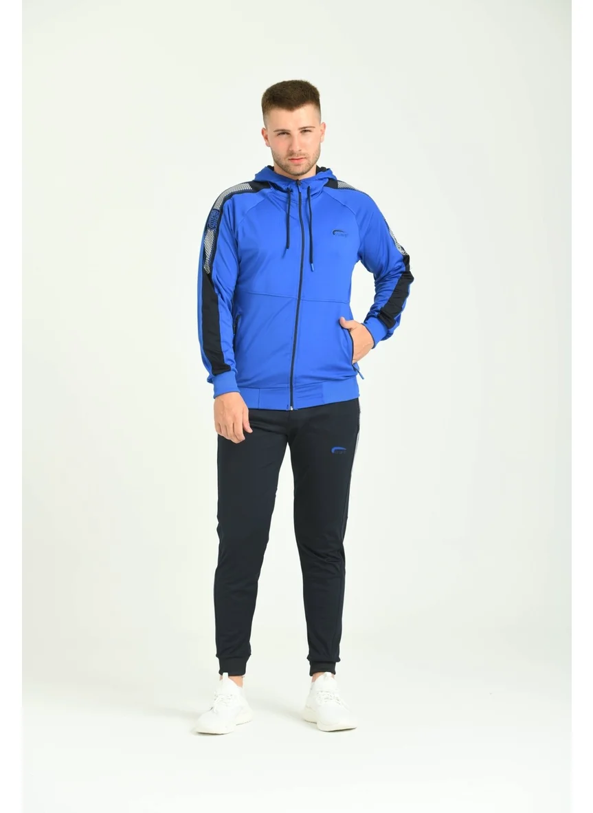 Cramp Spor Sleeve Printed Diving Fabric Tracksuit Set