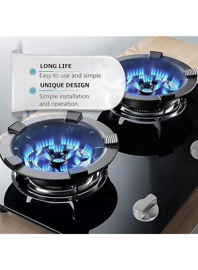erorex 4 Pcs Gas Stove Knob Round Gas Stove Knob Stainless Steel Oven Knob 6Mm Gas Stove Knob Safe And Durable Easy To Use Fits 6Mm Shaft Can Be Used For Gas Stove Oven Microwave - Image 5