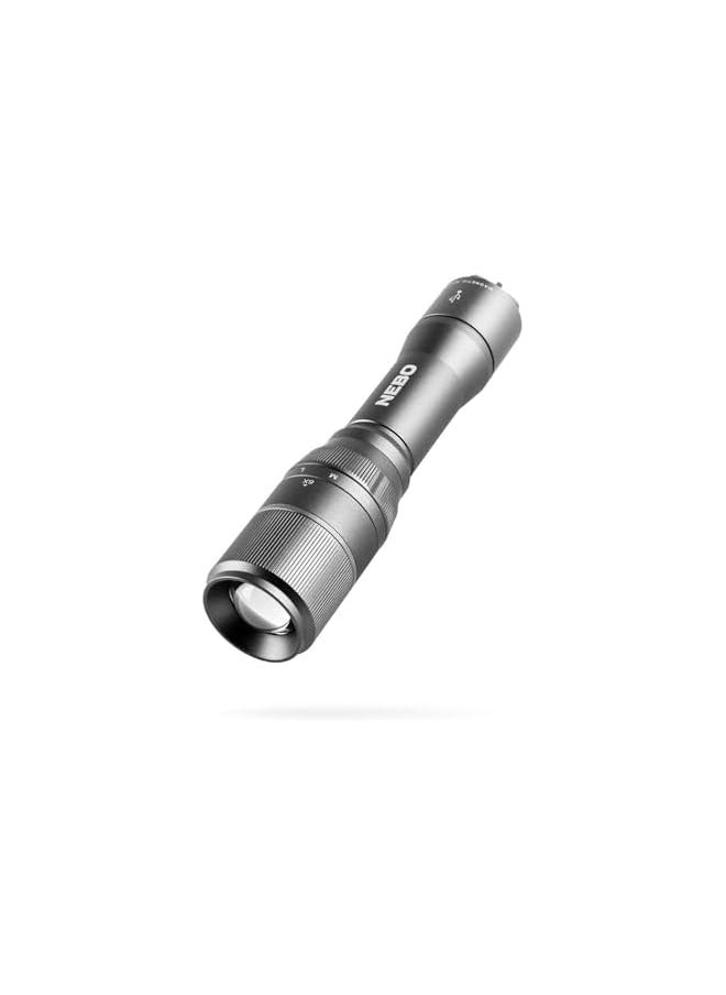 NEBO NEBO Davinci 1000 Lumens | Black LED Rechargeable Flashlight | 18650 Battery with Power Bank, NEB-FLT-0018-G, Grey  - Image 2