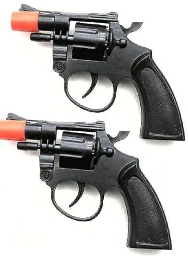 magic source Police Style 38 Super 8-Shot Toy Cap Gun (Set of 2) - Image 1