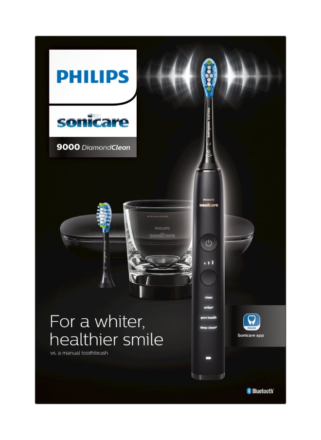 PHILIPS SONICARE - Diamond Clean Smart Black HX9913/18، معتمد في الإمارات العربية المتحدة 3 دبوس - Image 1