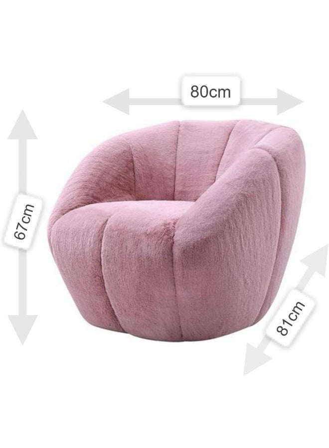 Modern Plush Accent Chair - Image 2