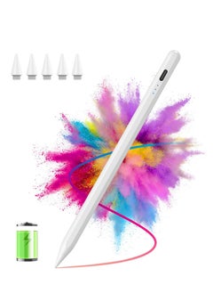 Generic Stylus Pen for iPad 10th & 9th Generation, Faster Charging for Apple iPad Pencil with Palm Rejection, Compatible with iPad Pro (2018-2022) 11"/12.9", iPad Mini 6/5th Generation, iPad Air 3-5, iPad 6-10  - Image 1