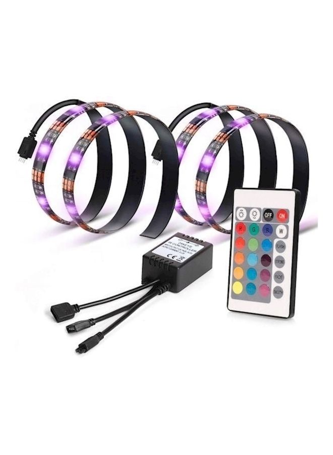 NIBEMINENT 2-In-1 TV Backlight LED Strips Multi Color 50centimeter - Image 2