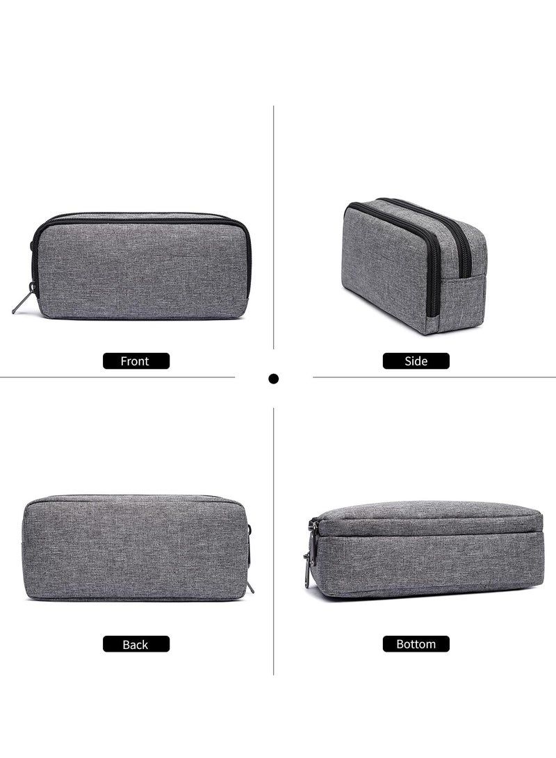 Premium Multipurpose Pencil Case – Large Capacity, Durable Fabric, Zipper Closure | Perfect for School, Office & Ramadan Gifting(7.9"x3.54"x4.33") - Image 5