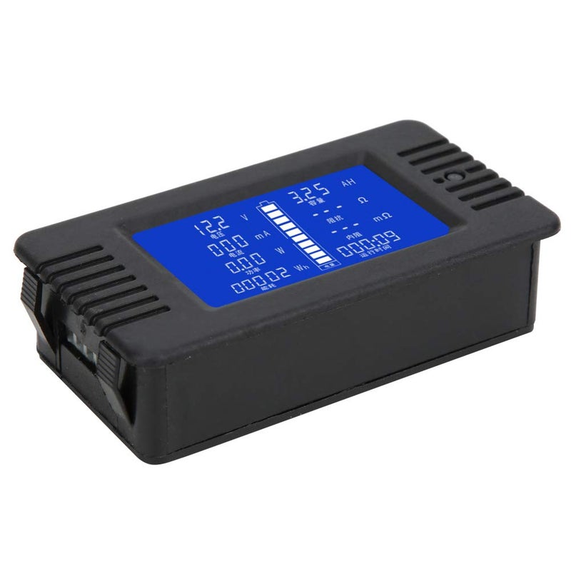 LCD Digital Battery Tester Multifunctional Voltage Current Power Impedance Capacity Monitor - Image 5