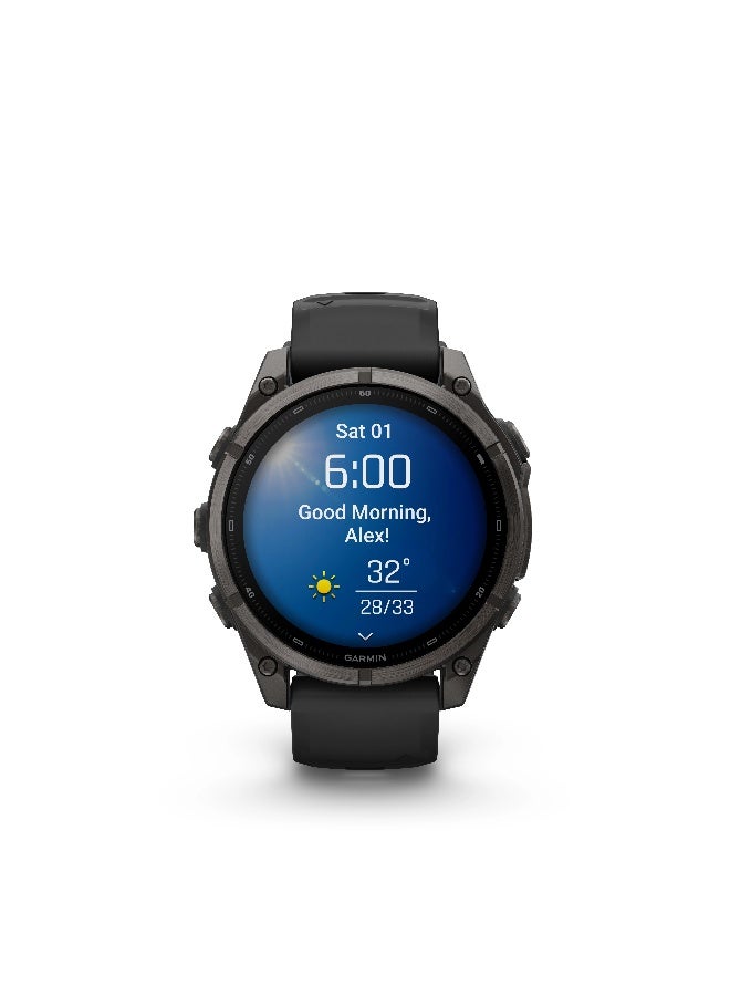جارمين Garmin Fenix  9 - 51 mm - Gray Gray - Image 3