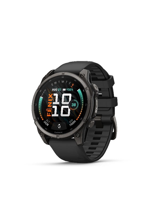 جارمين Garmin Fenix  9 - 51 mm - Gray Gray - Image 1