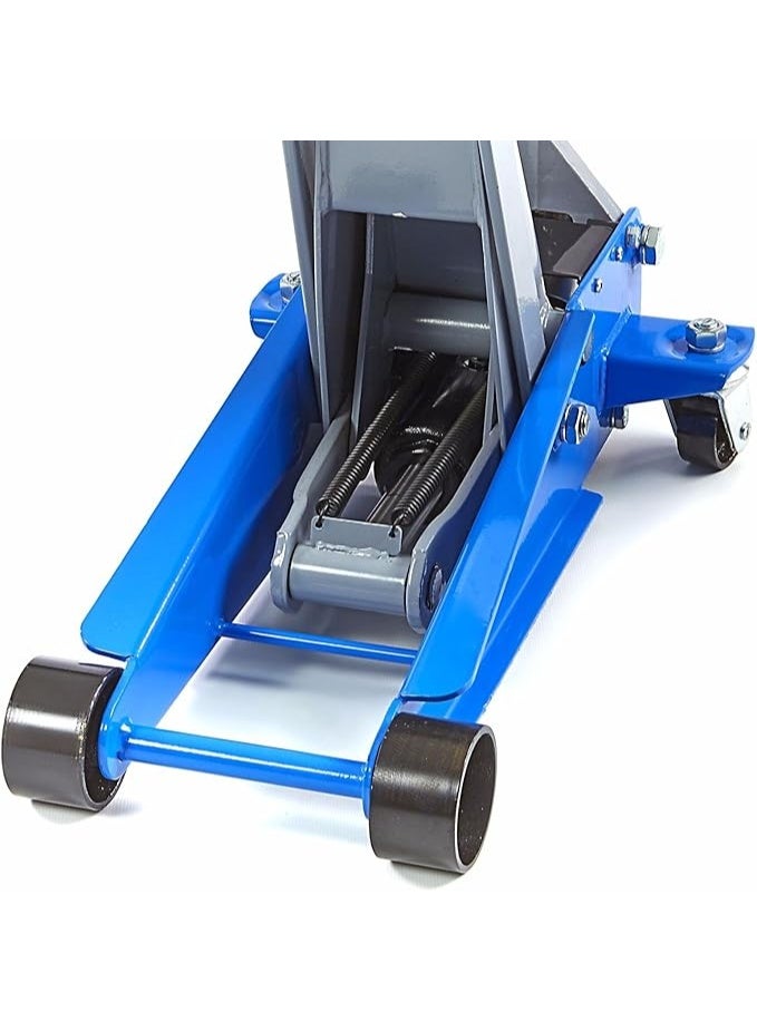 Professional Hydraulic Trolley Jack - Heavy-Duty Dual Piston Quick Lift - Robust & Stable Floor Jack for SUVs & Trucks - Image 3