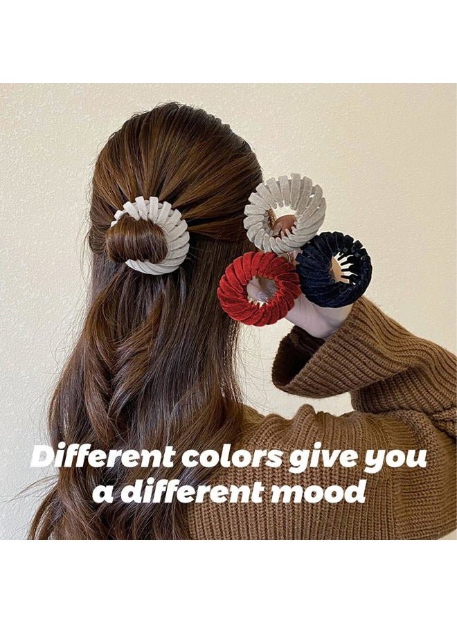 Sizobi Bird Nest Magic Hair Clip, Hair Accessories for Women,Hair Ties Bun Maker Scrunchies for Thick Thin Hair,Hair Clips for Women,Ponytail Holders - Image 4