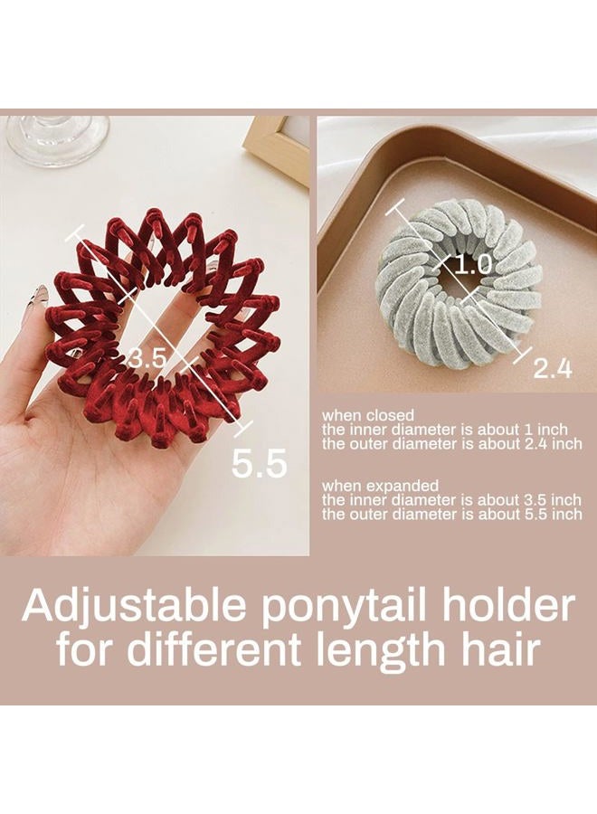 Sizobi Bird Nest Magic Hair Clip, Hair Accessories for Women,Hair Ties Bun Maker Scrunchies for Thick Thin Hair,Hair Clips for Women,Ponytail Holders - Image 2