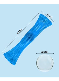 NQOOH 10 Piece Marble and Mesh Fidget Toy Set for Stress Relief Sensory Play for Kids and Adults Perfect Achievement Gift  - Image 3
