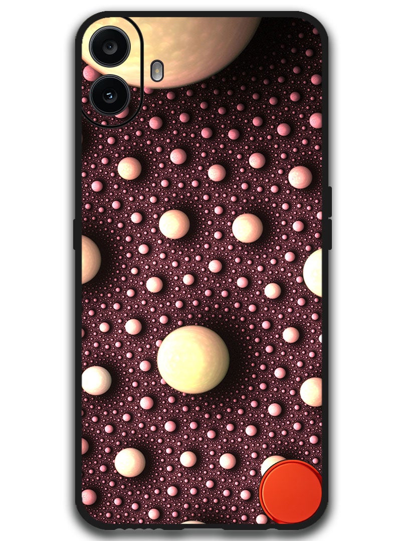 Theodor Protective Case Anti Scratch Shock Proof Bumper Cover For Nothing CMF Phone 1 balls_spheres_fractal - Image 1
