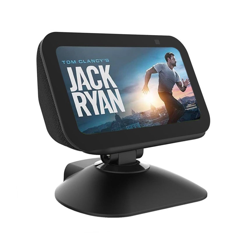 Dianves Adjustable Stand for Echo Show 5 (3rd Gen)ï¼Œ Tilt + Swivel Stand Multi Angle Rotation Magnetic Anti-Slip Base for Show 5,Rotatable All Around Compatible with Mobile Phones - Image 1
