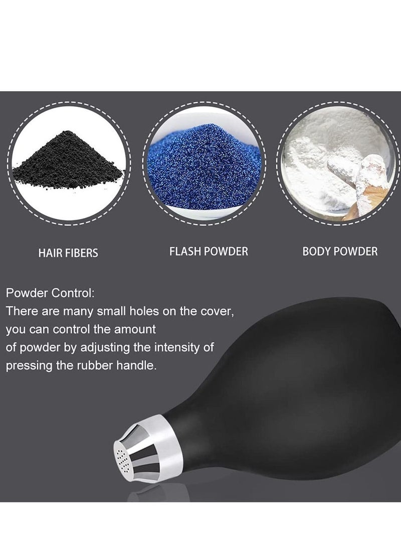 Powder Spray Bottle Refillable Hair Building Thickening Fibres Pumps Thicken Thinning or Balding for Men and Women Applicator Salon Styling Tools Accessories 2PCS - Image 4